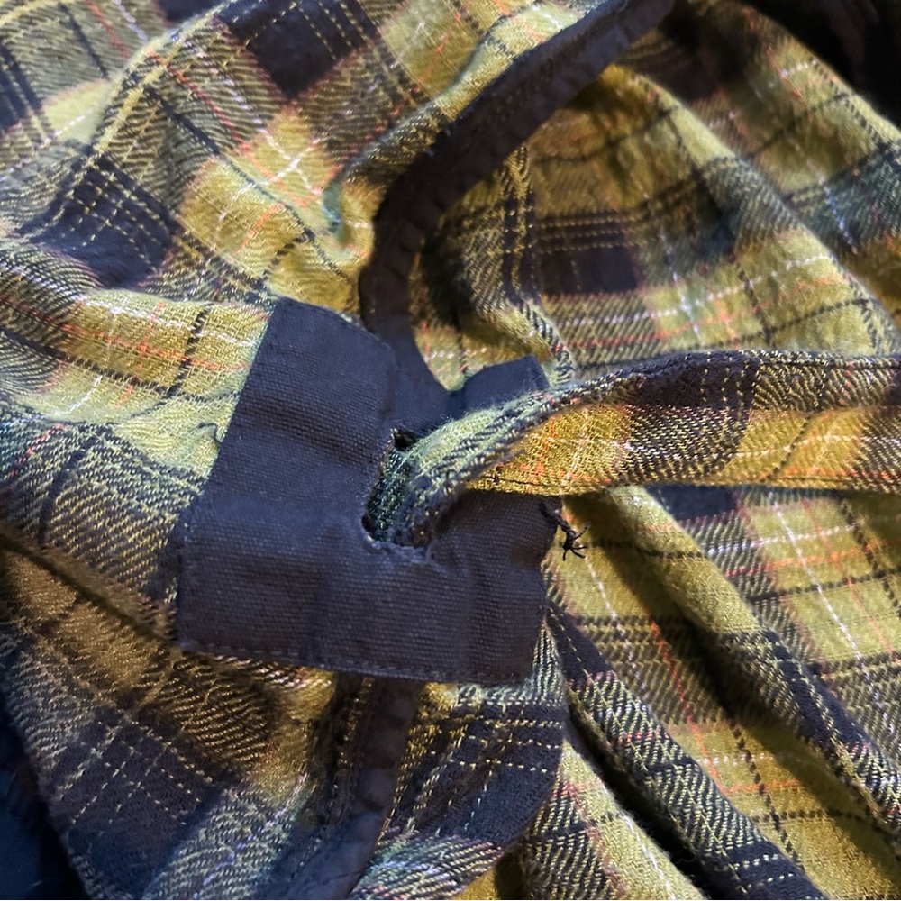 We the free- you wish over sized ombré kaftan flannel shirt jacket size xs - Picture 11 of 15